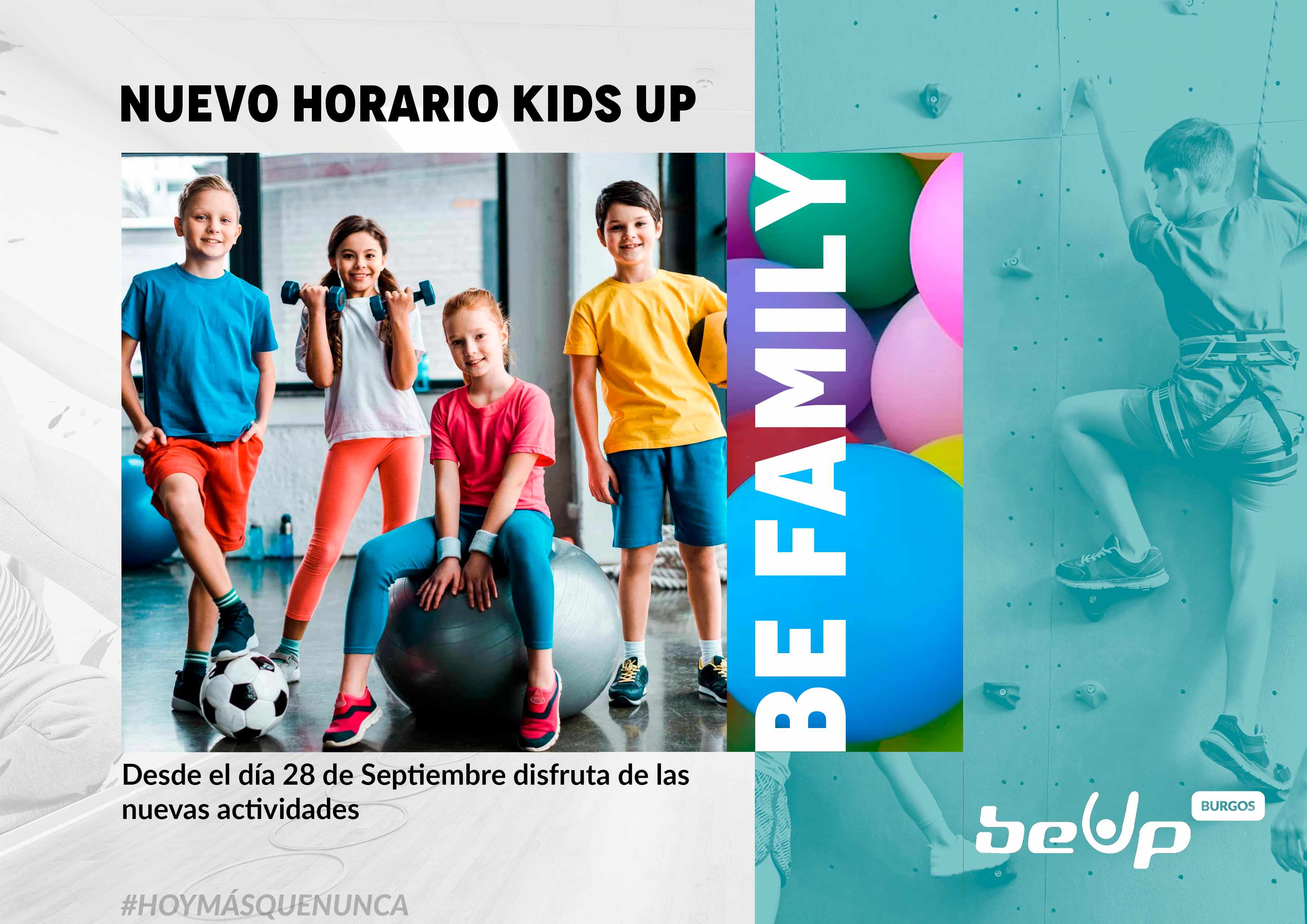 Nuevos Horarios Kids Up